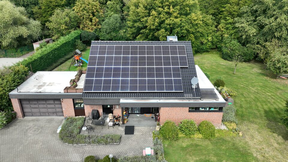 Referenzfoto einer Photovoltaikanlage