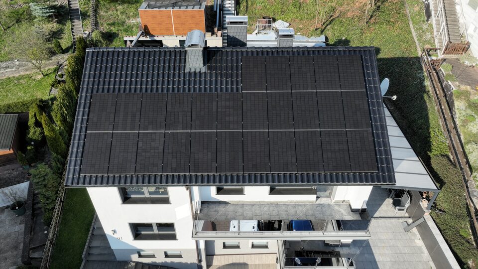 Referenzfoto einer Photovoltaikanlage