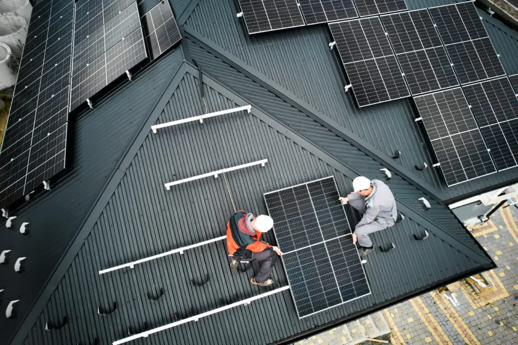 Installation einer Photovoltaikanlage